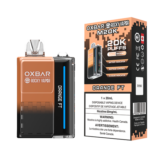 ORANGE FT - OXBAR M20K BY ROCKY VAPOR (ONTARIO)
