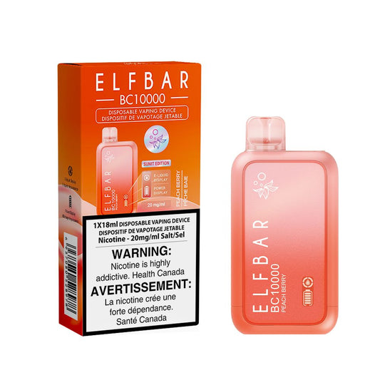 PEACH BERRY BY ELFBAR BC10000 (18mL) (ONTARIO)