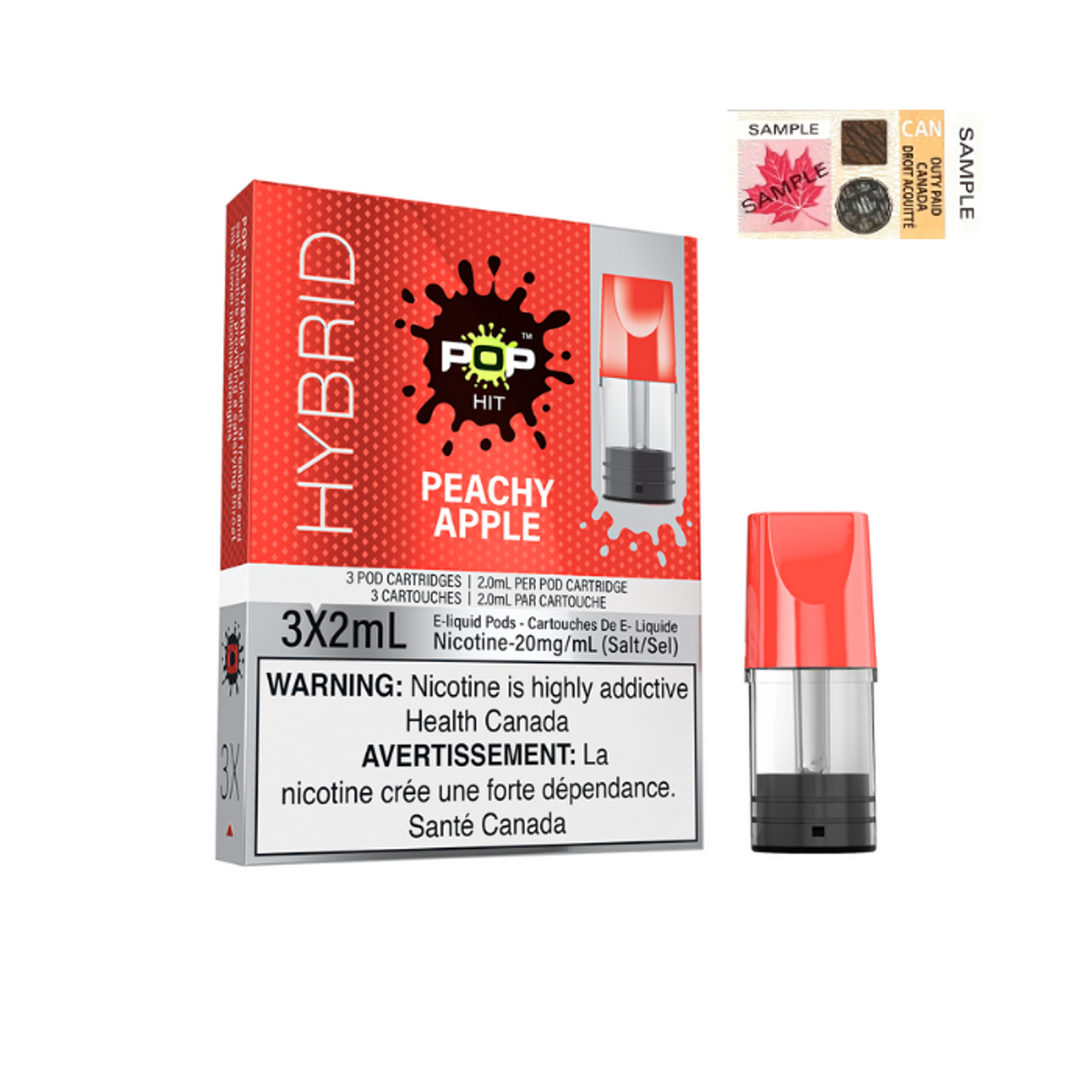 PEACHY APPLE - POP PODS HYBRID (FEDERAL)