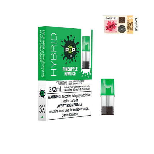 PINEAPPLE KIWI ICE - POP PODS HYBRID (FEDERAL)