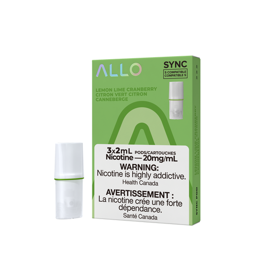LEMON LIME CRANBERRY - ALLO SYNC PODS (FEDERAL)