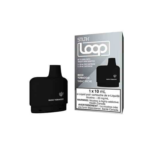 STLTH LOOP POD - RICH TOBACCO (STLH LOOP DEVICE REQUIRED) (FEDERAL)