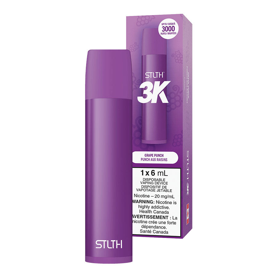 STLTH 3K DISPOSABLE - GRAPE PUNCH (FEDERAL)