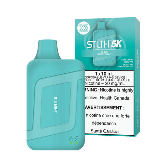 STLTH BOX 5K DISPOSABLE- ICE MINT (FEDERAL)