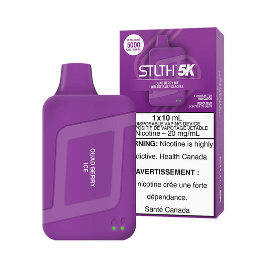 STLTH BOX 5K DISPOSABLE- QUAD BERRY ICE (FEDERAL)