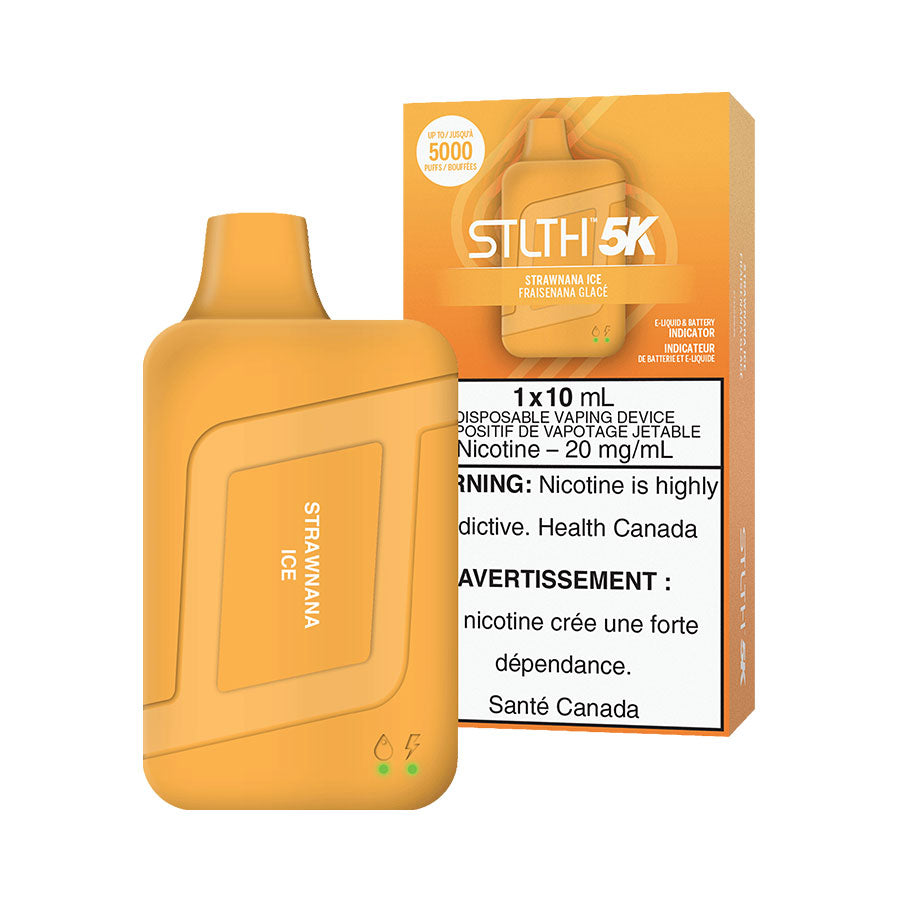 STLTH BOX 5K DISPOSABLE- STRAWNANA ICE (FEDERAL)