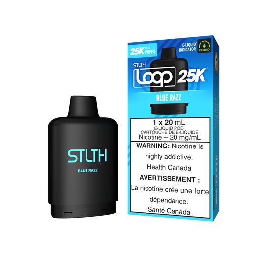 BLUE RAZZ - STLTH LOOP 25K (20mL) (ONTARIO)