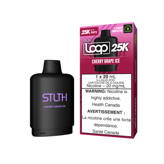 CHERRY GRAPE ICE - STLTH LOOP 25K (20mL) (ONTARIO)