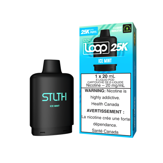 ICE MINT - STLTH LOOP 25K (20mL) (ONTARIO)