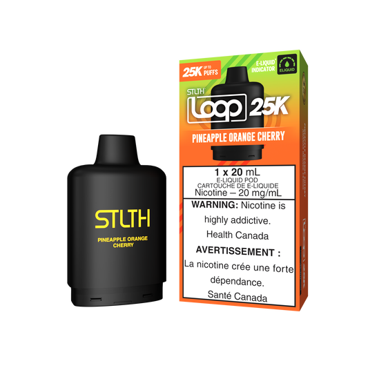 PINEAPPLE ORANGE CHERRY - STLTH LOOP 25K (20mL) (ONTARIO)