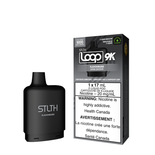 STLTH LOOP 9K POD - FLAVOURLESS (FEDERAL)