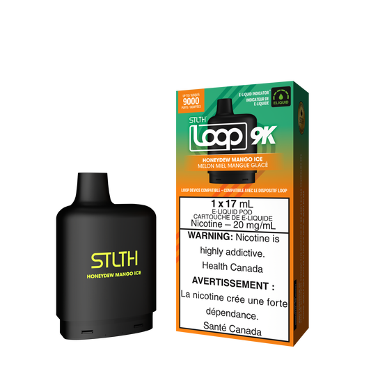 STLTH LOOP 9K POD - HONEYDEW MANGO ICE (FEDERAL)