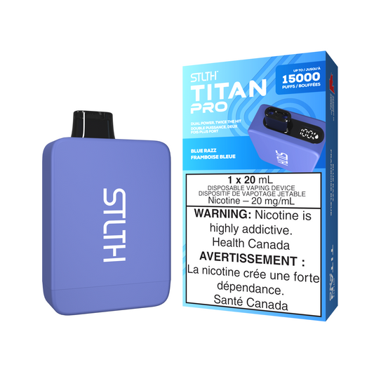 BLUE RAZZ - STLTH TITAN PRO (20mL) (ONTARIO)