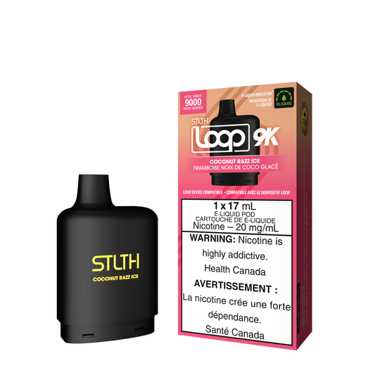 STLTH LOOP 9K POD - COCONUT RAZZ ICE (FEDERAL)