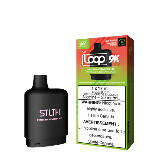STLTH LOOP 9K POD - PEACH WATERMELON ICE (ONTARIO)