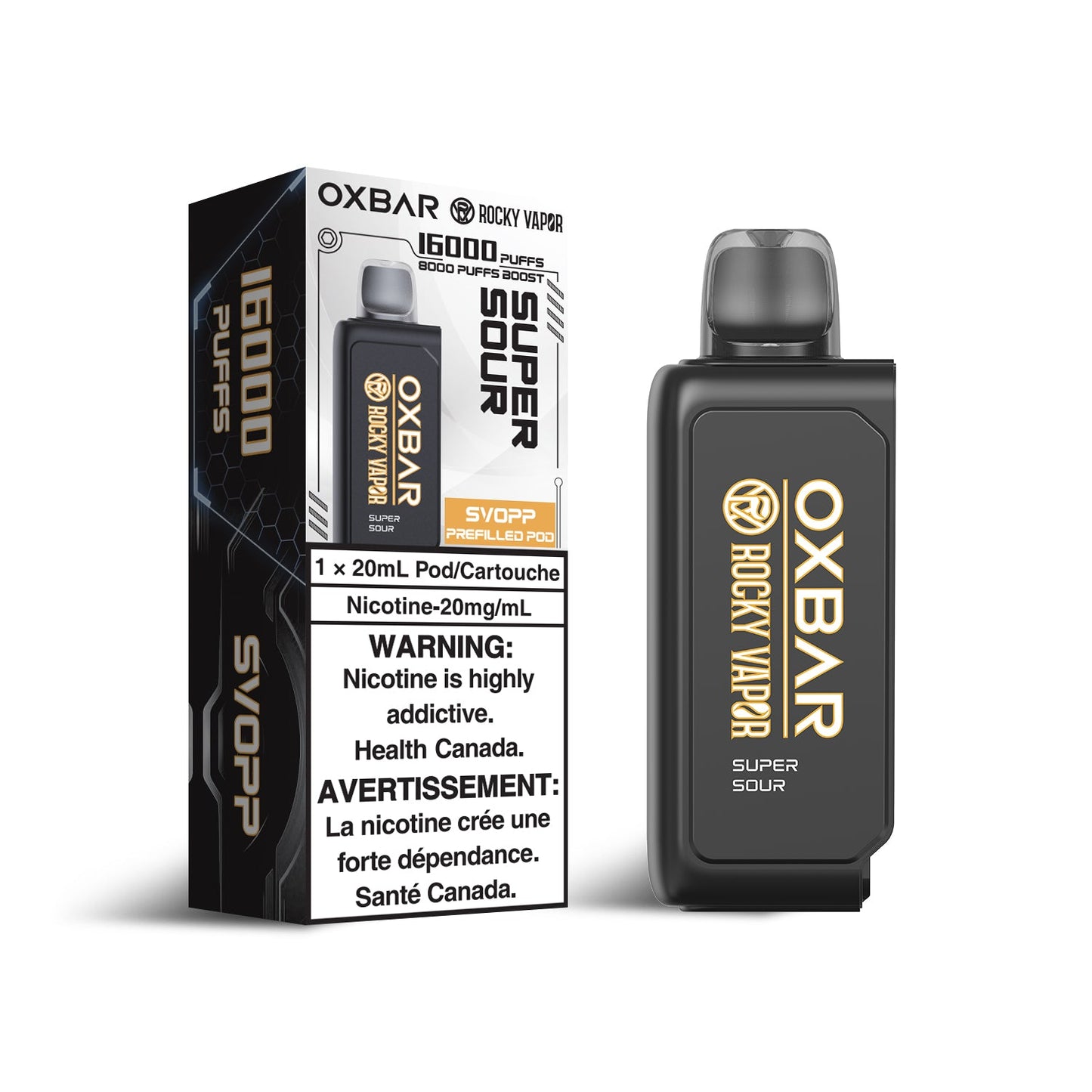 SUPER SOUR - OXBAR SVOPP POD SYSTEM (SVOPP DEVICE REQUIRED) (ONTARIO)