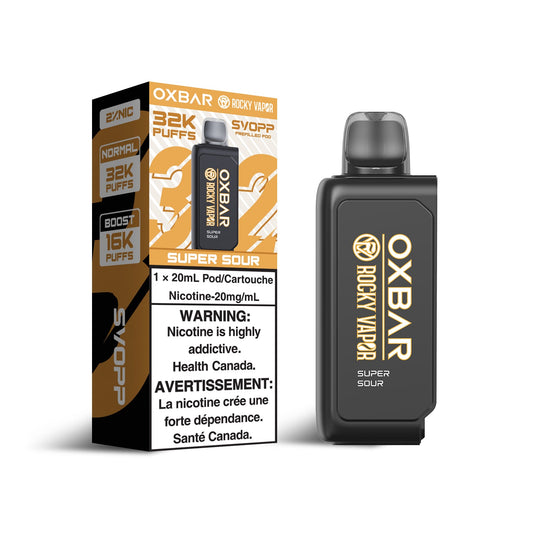 SUPER SOUR - OXBAR SVOPP 32K POD SYSTEM (SVOPP DEVICE REQUIRED) (ONTARIO)