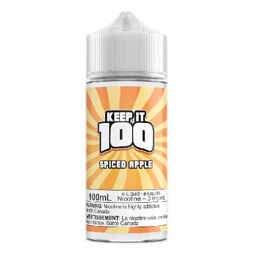 SPICED APPLE - KEEP IT 100 (100mL) (ONTARIO)