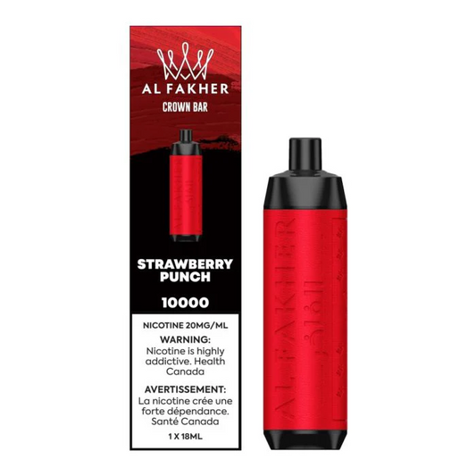 STRAWBERRY PUNCH - AL FAKHER DISPOSABLE (18mL) (FEDERAL)