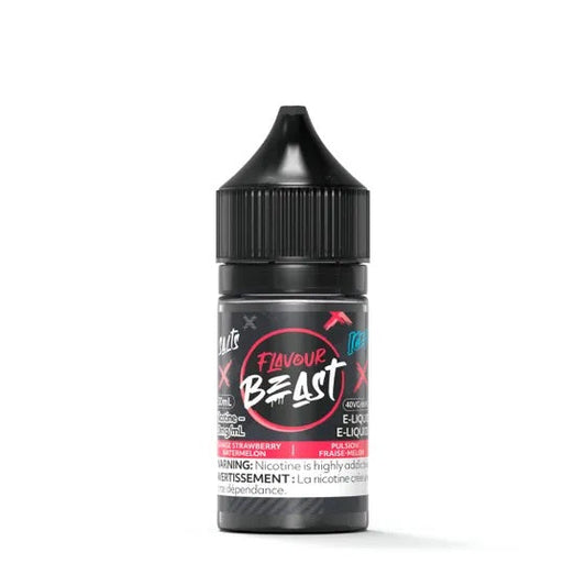 SAVAGE STRAWBERRY WATERMELON ICED - FLAVOUR BEAST E LIQUID (30mL) (FEDERAL)