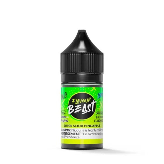 SUPER SOUR PINEAPPLE - FLAVOUR BEAST E LIQUID (30mL) (ONTARIO)
