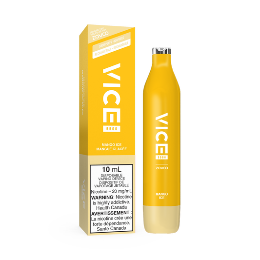 VICE 5500 DISPOSABLE - MANGO ICE (ONTARIO)