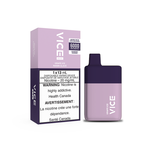 VICE BOX DISPOSABLE - GRAPE ICE (ONTARIO)