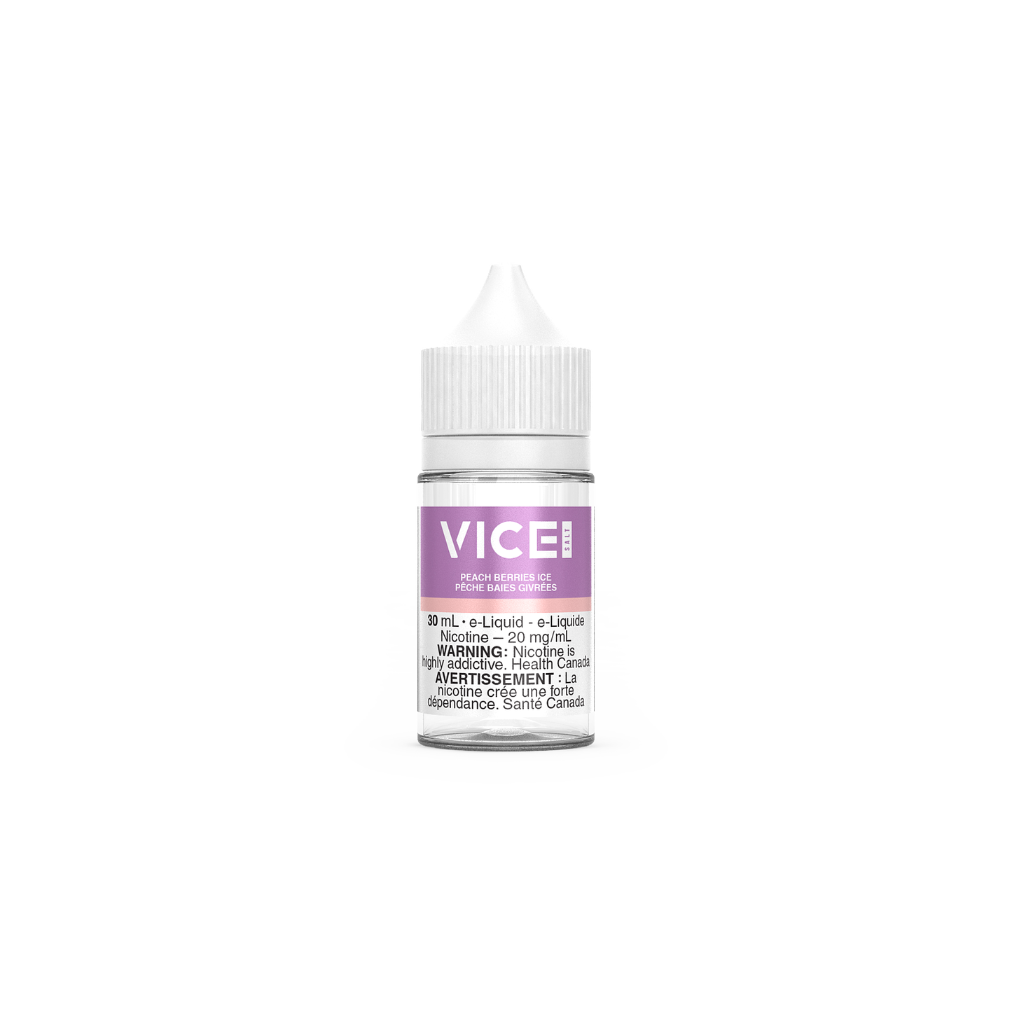 PEACH BERRIES ICE BY VICE SALT (30mL) (ONTARIO)