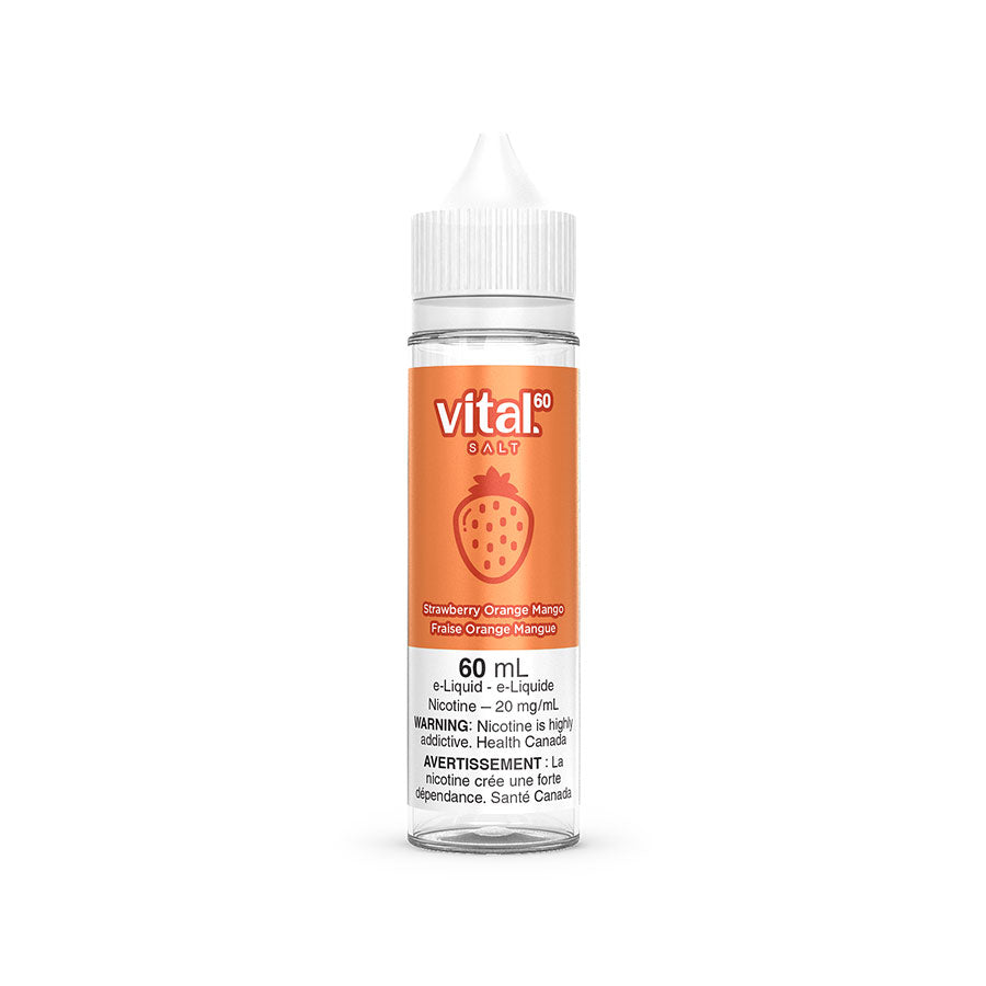 STRAWBERRY ORANGE MANGO BY VITAL 60 SALT (60mL) (ONTARIO)