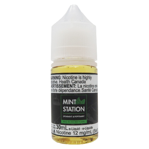 MINT STATION SALT - SPEARMINT & PEPPERMINT (30mL)