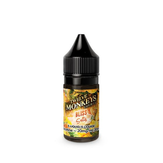 TWELVE MONKEYS SALTS - BLISS (30mL) (FEDERAL)