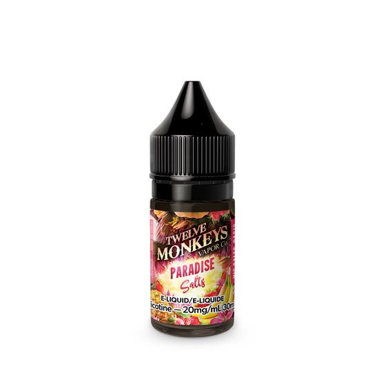 TWELVE MONKEYS SALTS - PARADISE (30mL) (FEDERAL)