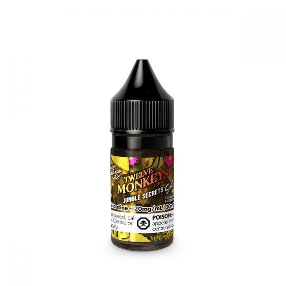 TWELVE MONKEYS SALTS - JUNGLE SECRETS (30mL) (FEDERAL)